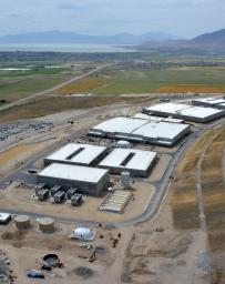 Aerial view of Utah Data Center