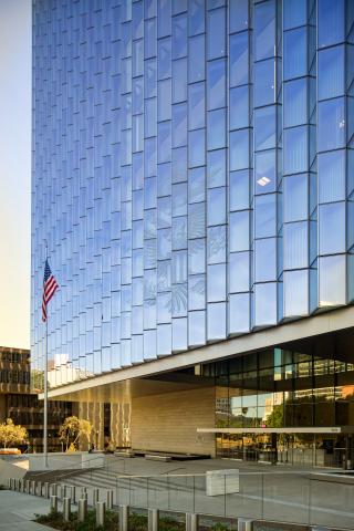 Los Angeles Federal Courthouse in daylight