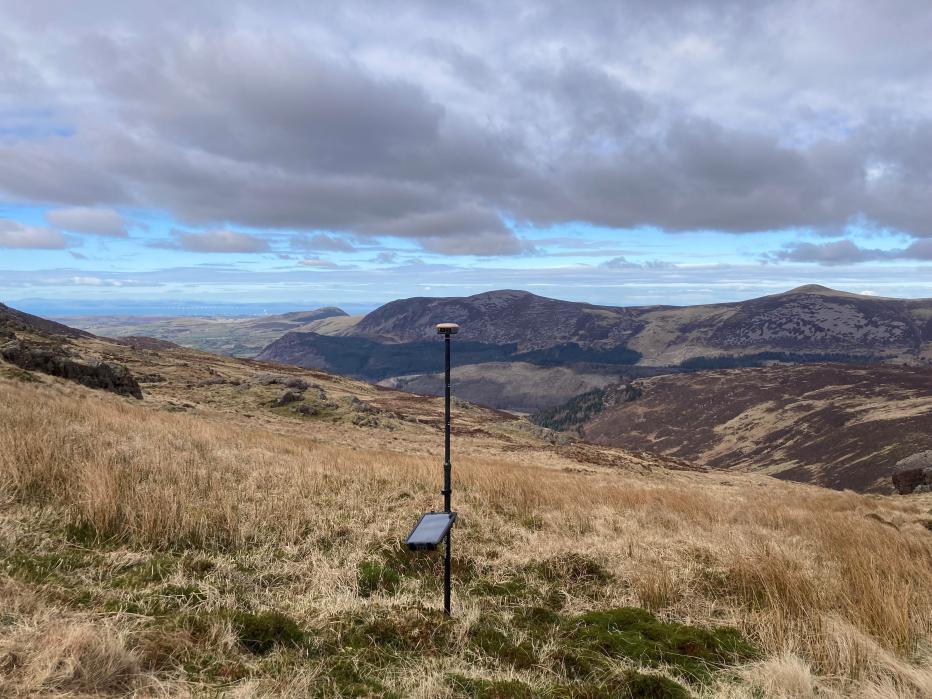 Locating a soil survey plot in Lake District Chris Cantle