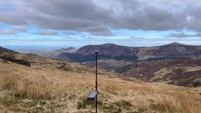 Locating a soil survey plot in Lake District Chris Cantle