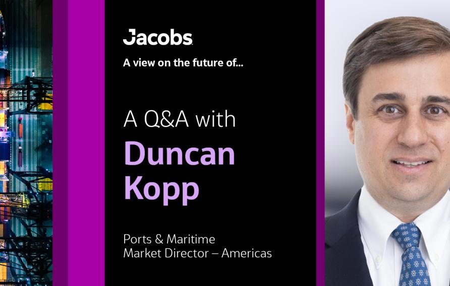 A Q&amp;A with Duncan Kopp Ports &amp; Maritime Director - Americas