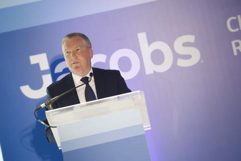 Minister McGrath at Dublin office opening