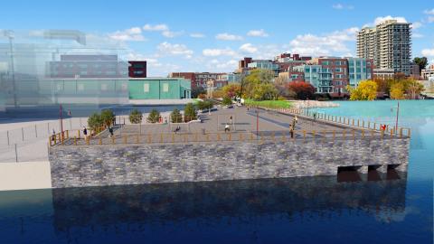 Outfall from Potomac rendering