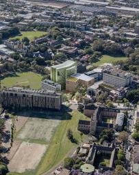 Aerial view of the RPA Hospital