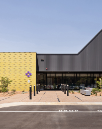 Gaza Ridge Health Centre building exterior © Gallant Lee