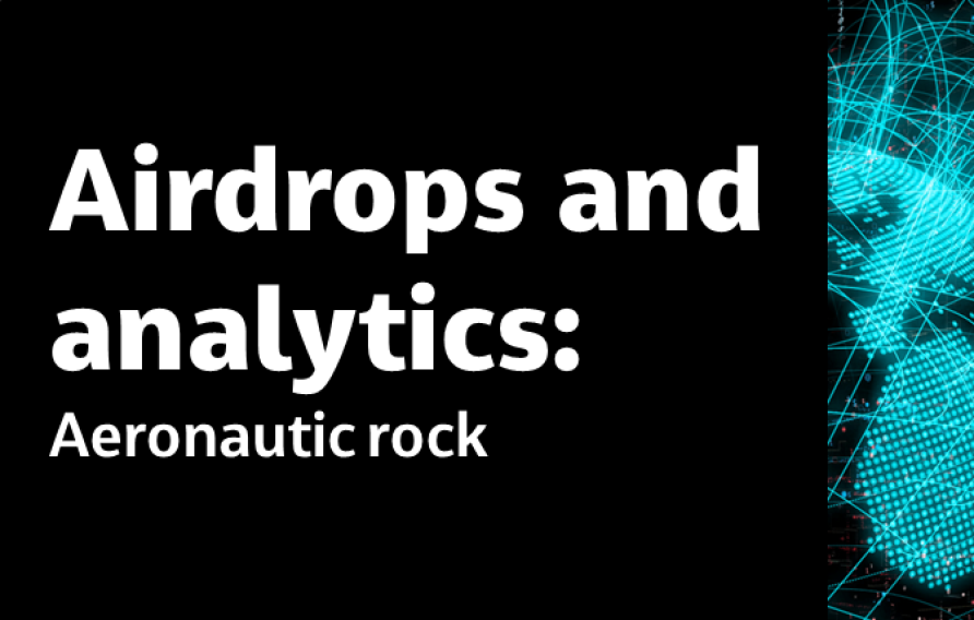 Airdrops &amp; Analytics: Aeronautic Rock