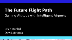 Cover art for a podcast on intelligent airports and emerging technology